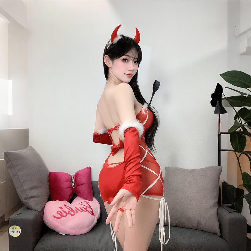 New Christmas Santa Claus Uniform Set with Tree Skirt Holiday Decorations Birth286