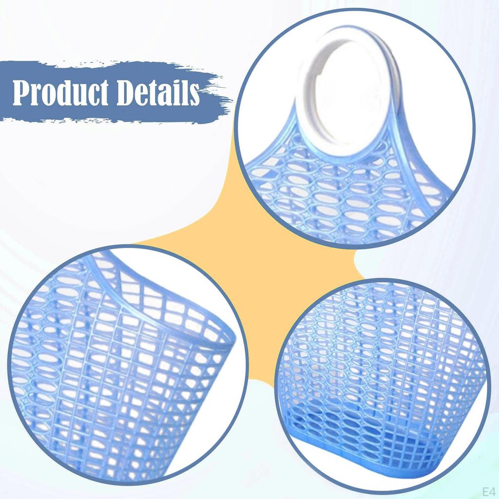 Picknickkorb, mit Tragegriffen, Belüftet, Einkaufstasche, Dusch-Organizer für die Küche,