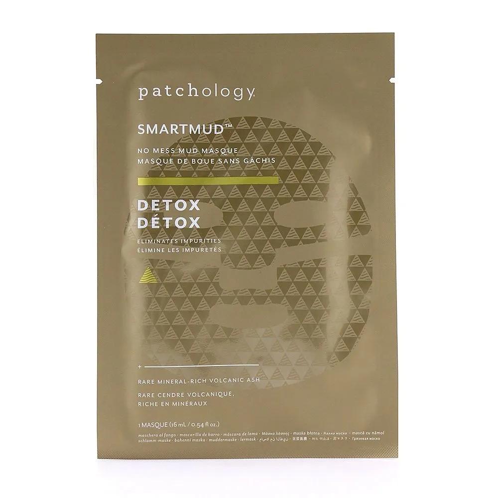 Patchology Умная грязевая детокс-маска без беспорядка, 16 мл x 4