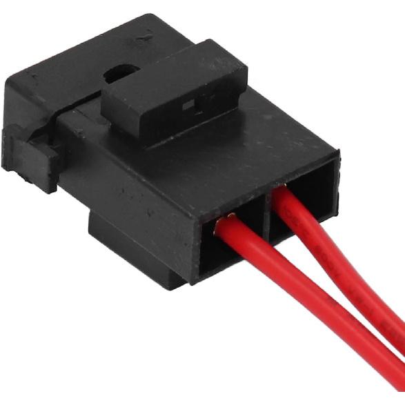 Heavy Duty Wire Extension, Compact Professional Thin 5Pcs Direct Replacement Car Holder Connector for Automotive Circuit(ACM Long Feet 9.1mm)