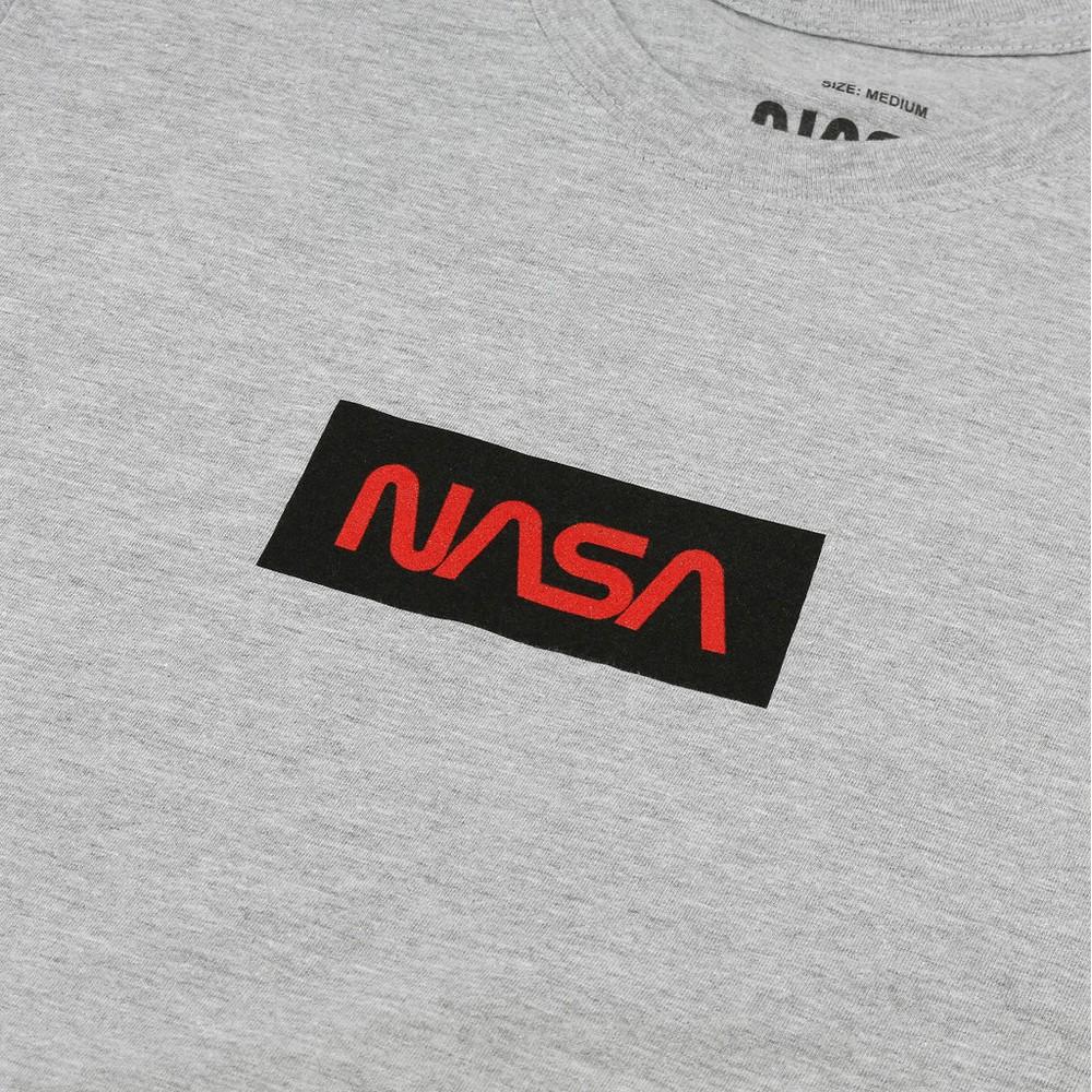 NASA Mens Box Logo T-Shirt