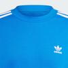 Adidas Originals Adicolor Brand Logo Embroidered Color Block Striped Comfortable Simple American Sweatshirt Men sweatshirt Blue IZ2479