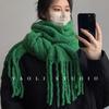 Wool Scarf for Women in Autumn and Winter Warm and Cold Proof Shawl and Scarf for Men
