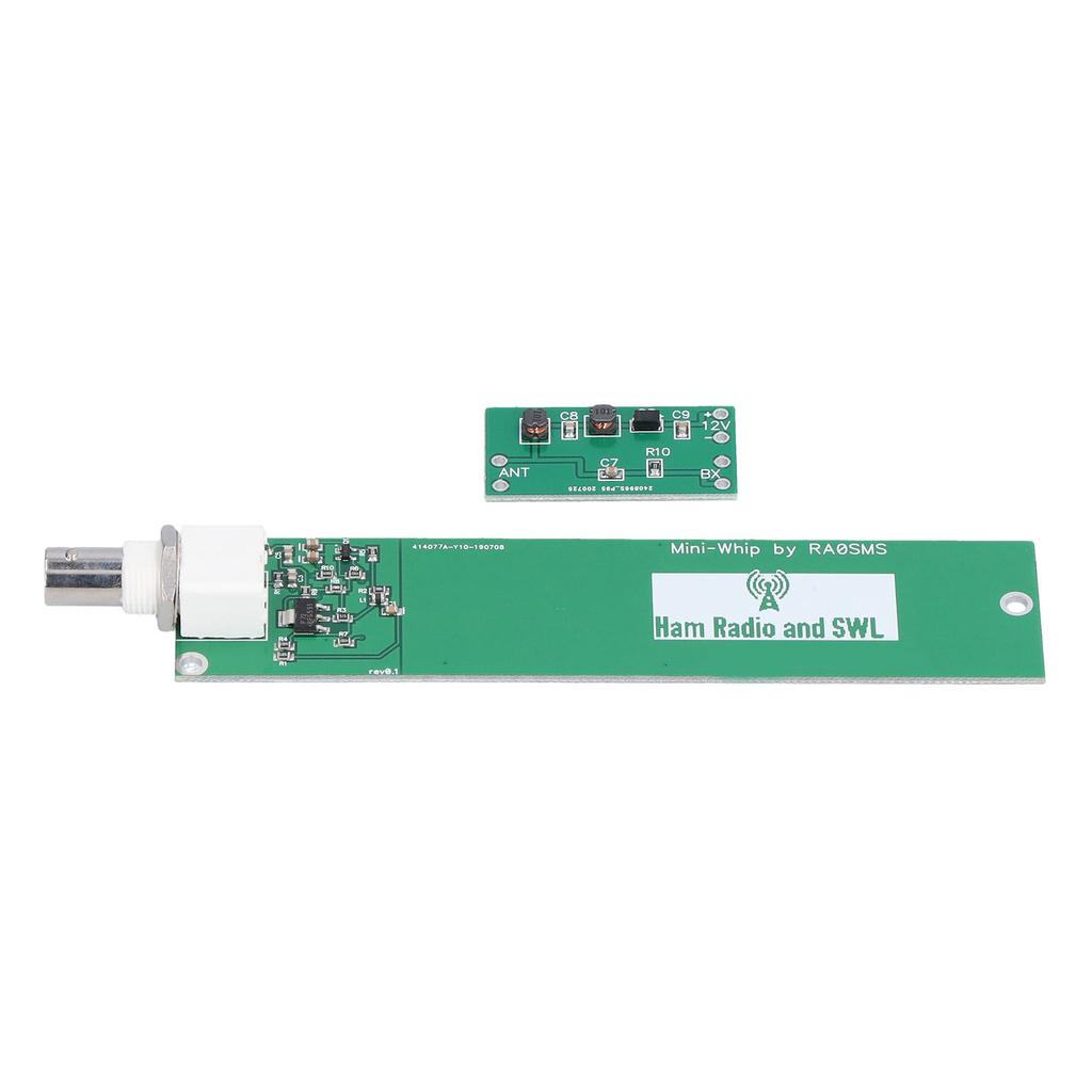 2 Stück Aktives Antennenmodul Mini Whip Board 10kHz‑30MHz Elektrische Bauelemente Set Kit