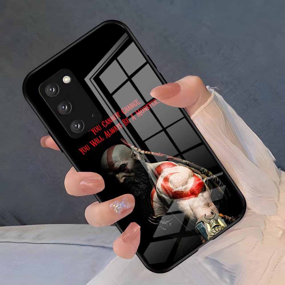 God Of Wars Phone Case For Samsung S26 S25 Plus S20 S20 Plus S22 Ultra S23 FE S21 Plus S21 Ultra Glass Cover
