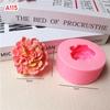 3D Rose Flower Moulds DIY Fondant Chocolate Cake Mold Plaster Work Clay Resin Soap Silicone Mold Cake Decoration Baking Tools