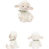 JELLYCAT Farm Animal Series Fluffy Lamb Companion and Comfort Doll Plush Doll 23cm Height