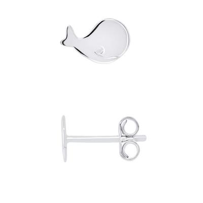 Earrings - LÉA &; ARTHUR - Whale - 925 Silver - Stroller System - Children