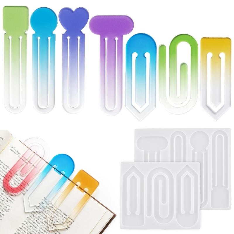 Resin Bookmark Mold for Creating Decorative Page Holders for Marking Your Place In Books, Notebooks, or Reading Folders