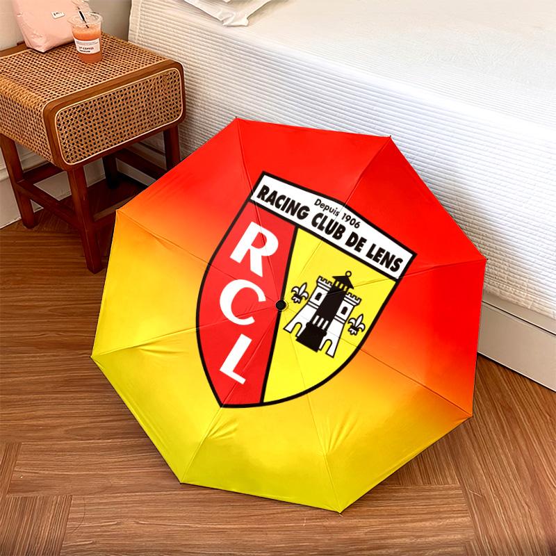 RC Lens  Pattern, Automatic Folding Umbrella, Portable and Foldable Design, 8 Ribs, a Christmas or Birthday Gift.