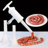1 Set Sausage Filling Machine Set Meat Stuffer Filler Manual Meat Injection Sausage Tool Make Sausage Kitchen Cooking Tool