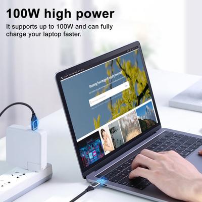 Καλώδιο USB C σε C 100W PD3.0 Καλώδιο Γρήγορης Φόρτισης 5A@20V Γρήγορος Φορτιστής Νάιλον Πλεγμένο Καλώδιο Δεδομένων για Φορητό Υπολογιστή Switch Παιχνίδια Καλώδιο Φορτιστή Type C