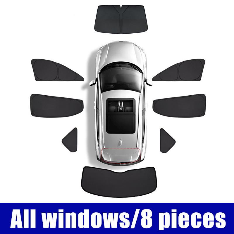 Privacy Sunshade For Peugeot 3008 P84 MK2 2017-2022 2018 2019 Coverage Anti-UV Sun Sunroof Window Foldable Visor Car Accessories