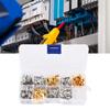 150pcs 6.3mm Wire Crimp Terminal Block Waterproof Quick Splice Connector  Home Appliance