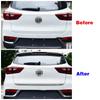 Für MG ZS 2017-2019 Auto-Außenzubehör, ändern, Refit, Heckklappe, Kofferraumdeckel, Verkleidung, Edelstahl-Schutzaufkleber