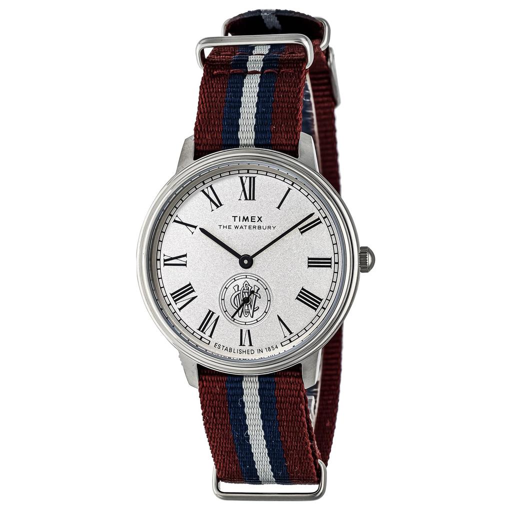 TIMEX Waterbury Watch Quartz 50m Water Resistant Mineral Glass White Dial TW2Y27600 Men's