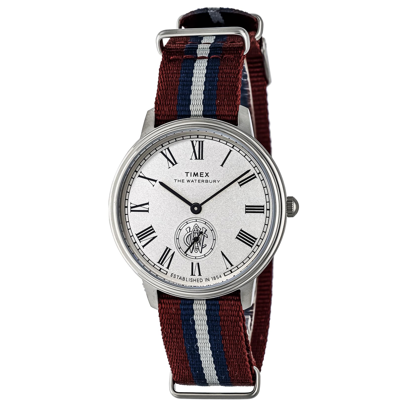 Часы Waterbury Quartz 50м Водонепроницаемые Минеральное Стекло Белый Циферблат TW2Y27600 [TIMEX] Мужские [Оригинал] белый