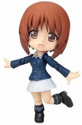 Kotobukiya Girls Panzer Miho Nishizumi PVC Painted Movable Figure Q-posh & Non-scale