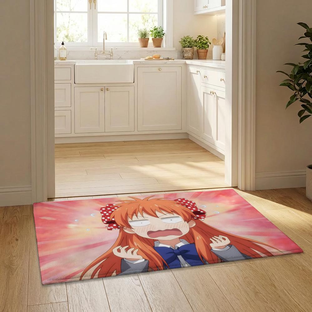KWaii M-Monthly Girls  Nozaki-kun Floor Mat Flannel Door Mat Non-Slip Bedroom Living Room Home Decor 40x60cm