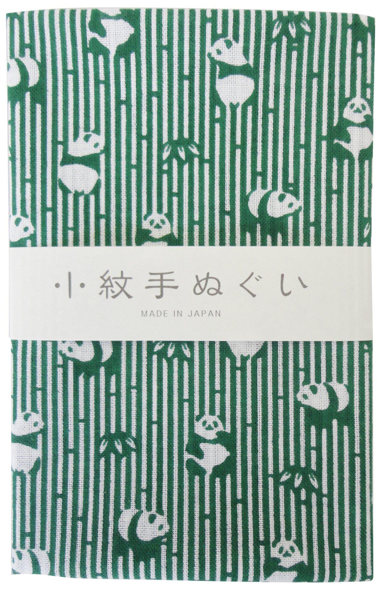 

Miyamoto Towel Miyamoto Komon Tenugui hand Bamboo Panda 33 x 90 33356 Green (Miyamoto-towel) (Japanese towel) - design, cm,
