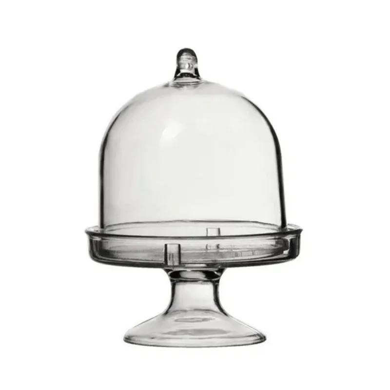 

4 шт. Пластиковая коробка для упаковки конфет, форма для моделирования, поднос, принадлежности для вечеринок и свадеб, подарочные коробки прозрачный