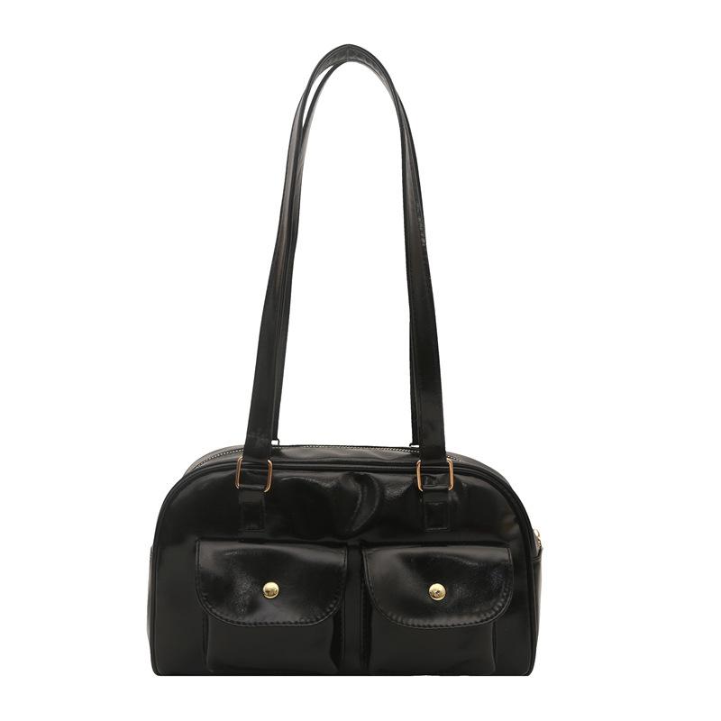 Trend underarm bag spring new fashion texture shoulder bag commuting niche design handbag women