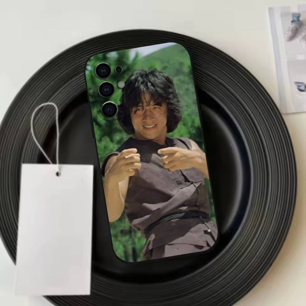 Kung Fu Star J-Jackie C-Chan  Phone Case For Samsung S25,S24,S21,S22,S23,S30,Ultra,S20,Plus,Fe,Lite,Note,10,Black Cover