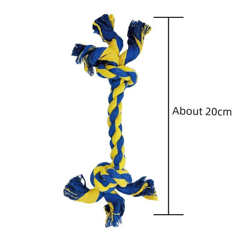 

Dog Toy Molar Long Lasting Teddy Bichon Pomeranian Knot Toy Puppy Small Size Dogs Dog Chew Pet Supplies Big knot