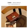 Genuine Leather Women's Bag Crossbody One-Shoulder Portable Square Fashionable Simple Handbag