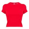 Womens/Ladies Essential Ribbed Sport Crop Top