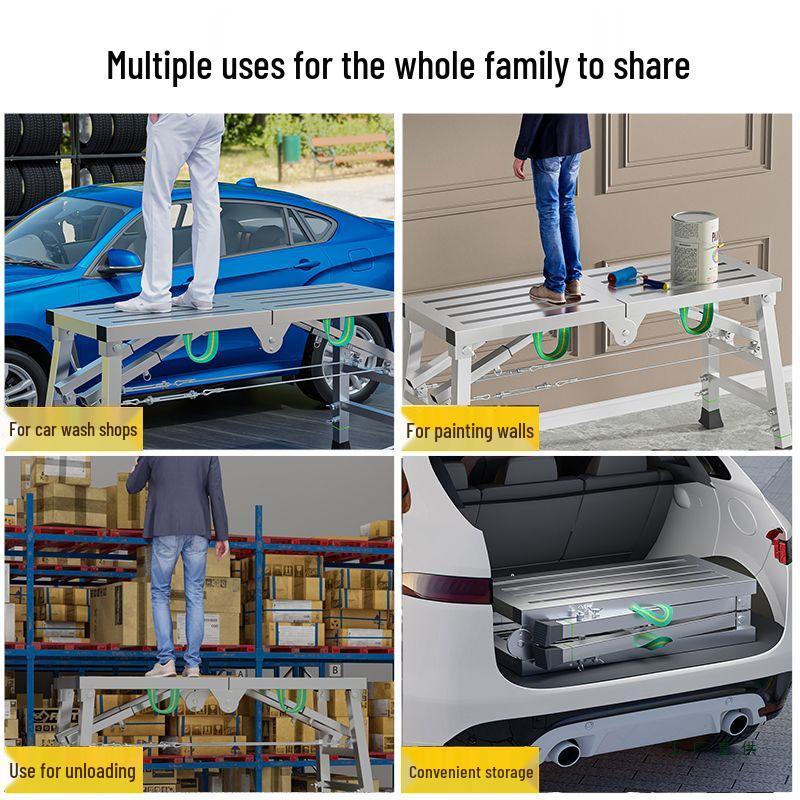 German Multi-Functional Folding Scaffold and Ladder for Indoor Use