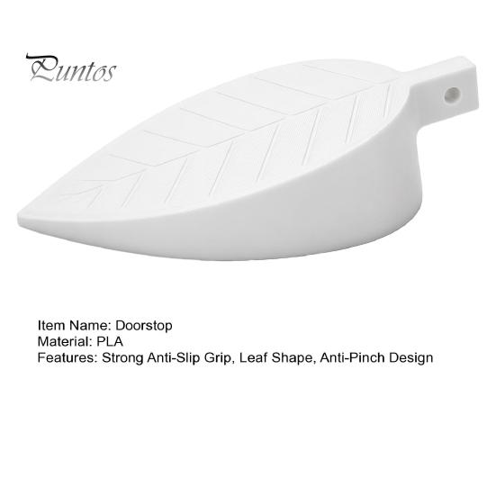 Anti-slip Door Wedge Seam Stopper, Leaf Shape Anti-Pinch Doorstop, Protective Anti-pinch Stopper for Children, Strong Anti-Slip Grip Child Safety