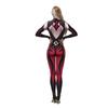 Women Movie Clown Witch Bodysuit Jumpsuit Halloween Cosplay Costume Adult Role Play Digital Printing Party Dress Up Outfit