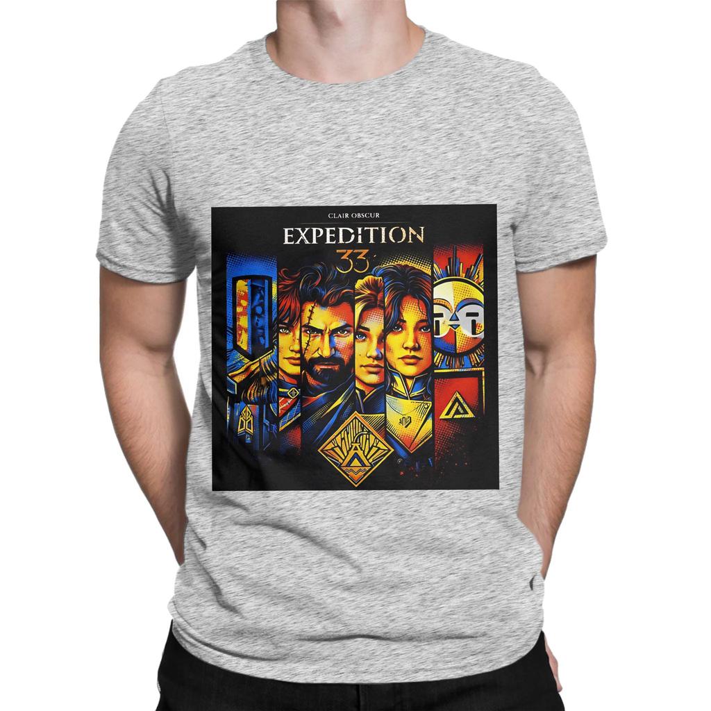E33 Clair Obscur Expedition 33 Funny 100 Cotton TShirt Clair Obscur Expedition 33 Tees Tops For Unisex