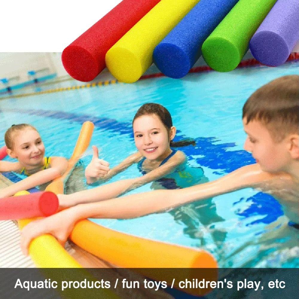 Flexible Swimming Pool Foam Noodle Foam Stick Rod Buoyancy Stick Floating Foam Sticks  Kids