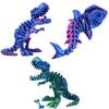 3D Printing Of Shark And Dinosaur Body Joints With Movable Shapes, Free Swinging Toys, Decorative Gifts, New And Unique Animals