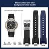 Quick Release Silicone Strap For Casio G-SHOCK MTG-B3000 Series Resin Rubber watch strap Stainless steel Adapters Connector