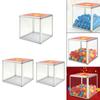 Raffle Box Ballot Box Multi-scenario Portable Quick Installation Suggestions Box Voting Storage Container for Meeting Party
