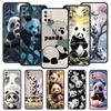 Phone Case For Oneplus 13R 13 12 10T 11 R10 Nord N100 N200 N10 9 9R CE 2 3 Z Pro Lite 5G Soft TPU Cover Baby Panda Fundas Capas