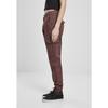 Pantalon Femme - Urban Classics - High Waist Cargo - Bordeaux - Taille Haute - Coupe Cargo