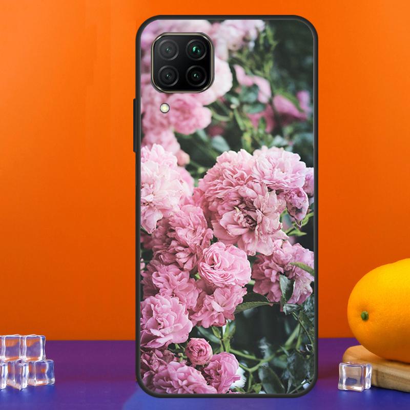 Peonies Beautiful Flower For Huawei Nova 12s 12i 11i 5T 9 10 SE Y91 Y90 Y60 Y70 Y72 Y61 P60 Pro P20 P40 P30 Lite Case