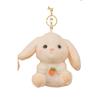 Animal Bear Plush Bunny Keychain Plush Doll Rabbit Bag Pendant  Boys and Girls