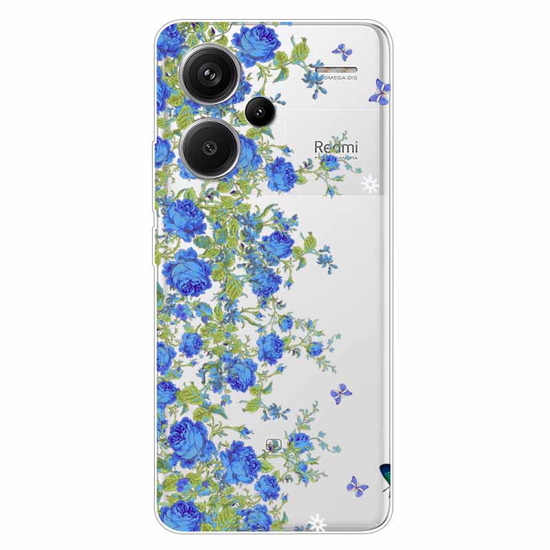 For Redmi Note 13 Pro Plus 5G Case Clear TPU Soft Back Cover for Xiaomi Redmi Note 13 Pro+ 5G Transparent Silicone Cases Funda