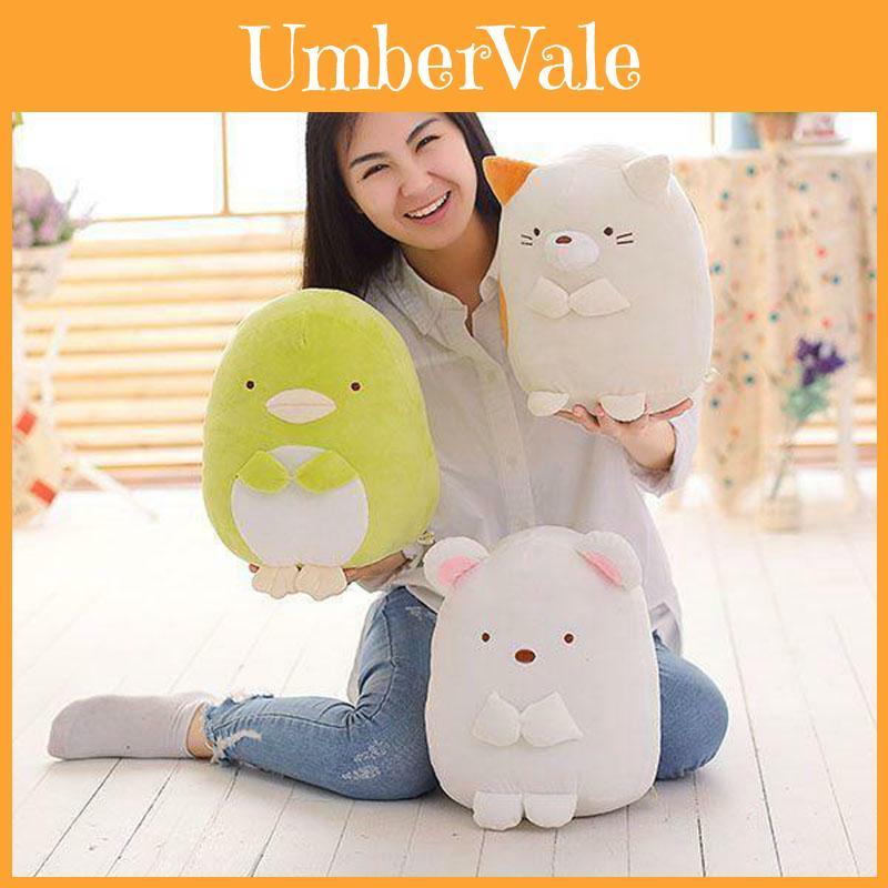 Delightful San-x Sumikko Plush Pillow Animal Toy Soft And Snuggly For Kids 30cm