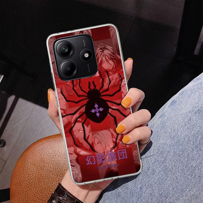 Huner X-Hunters Chrollo Shizuku Phone Case For Xiaomi Redmi Note 15 14 13 12S 12 11 Pro Plus 14S 11S 11E 10 10S 11T 5G Personali