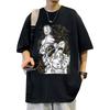 Vinegar Double Jojos Bizarre Adventure Anime Trend Tshirt Cotton Graphic Tee Unisex Unisex Summer Streetwear