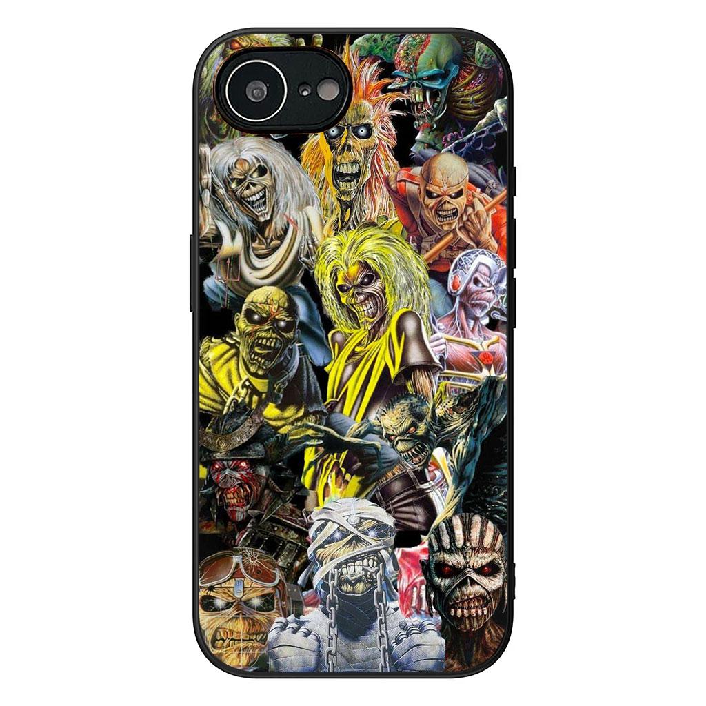 Cover for Samsung Galaxy S25 S24 S22 S23 FE Ultra Plus A56 A05 A06 A15 A16 A55 S7 Edge + Case Poster I-Irons M-Rocks M-Maidens