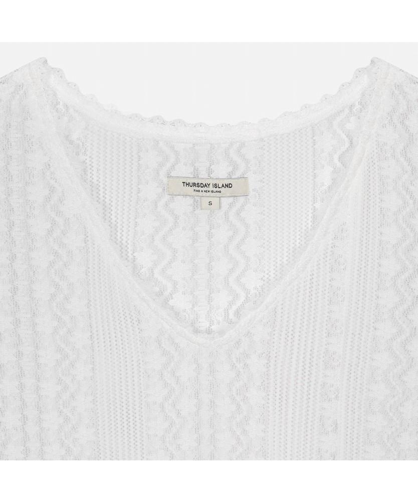 THURSDAY ISLAND Layered Lace Dress_T264Mop293W