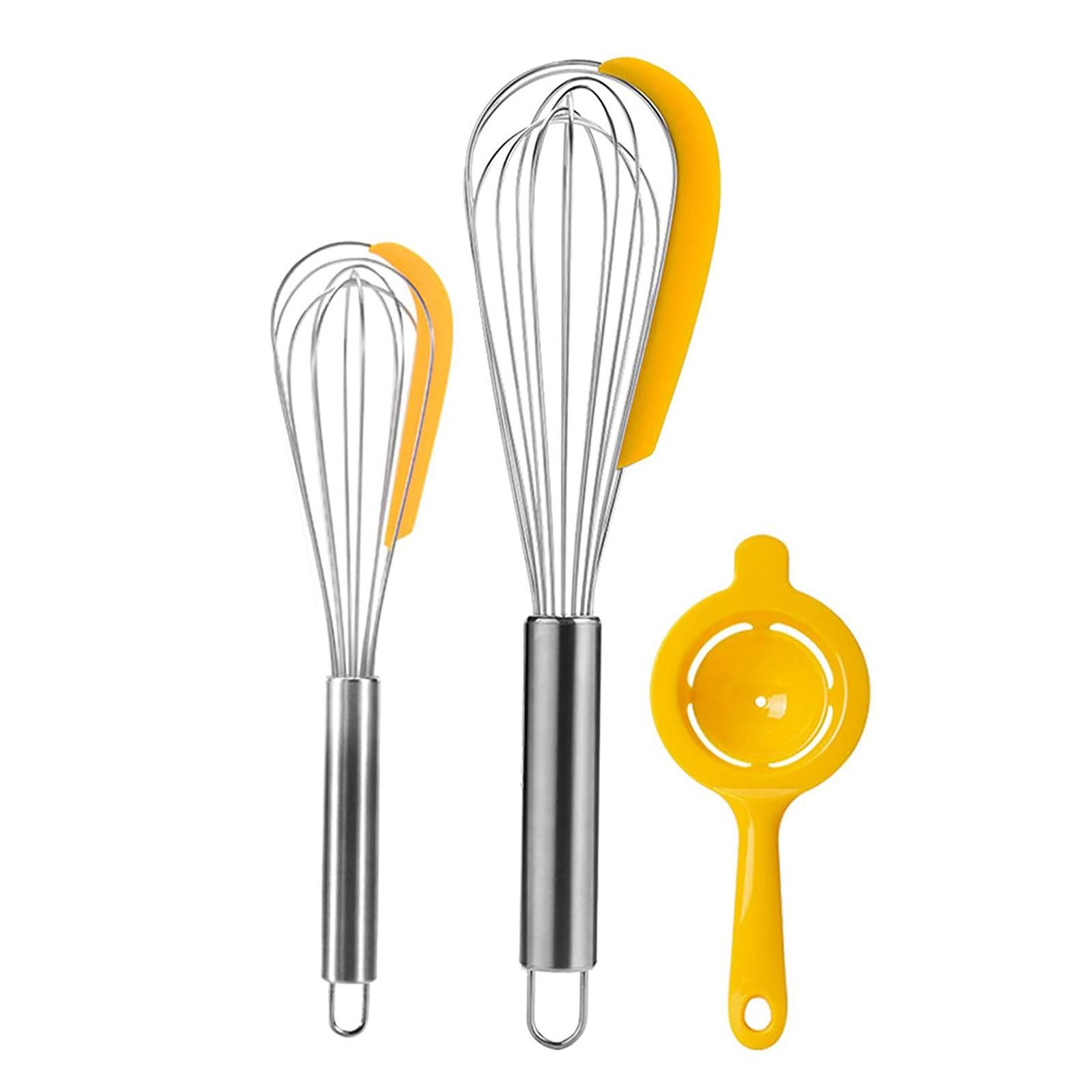 

(SU)Ручной миксер для взбивания яиц Миксер для молока Миксер для взбивания яиц Пенообразователь Мешалка Кухонные инструменты One size жёлтый