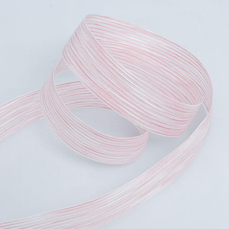 Decorative Romantic and Cozy Striped Braided Ribbon Hair Ornaments Clip Straw Hat Accessories Accessories Bow Ribbon Gift Box Packaging Messy Ribbon